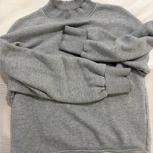J. Crew Heather Gray Turtleneck Sweater
